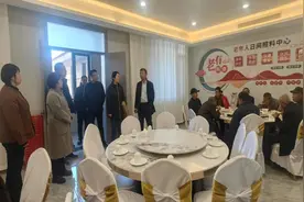 吕梁市民政局来我县调研指导养老服务工作图片