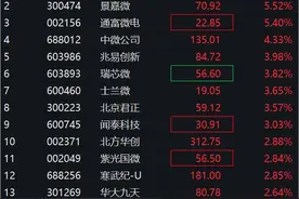 机构看好大基金三期落地机遇，芯片ETF（159995）直线拉升涨2%，沪硅产业涨超5%图片