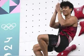 伍鹏摘银！中国攀岩再创历史图片