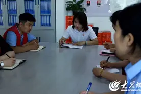 济宁高新区黄屯街道蓼河社区开展党建共建聚合力图片