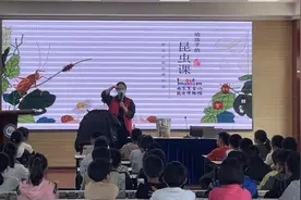 昆虫探秘行：紫金山博物馆科普进校园，共绘生态梦图片