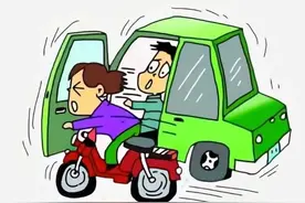 警惕“开门杀”，驾车和骑行、步行要注意这些小细节！ | 安全科普图片