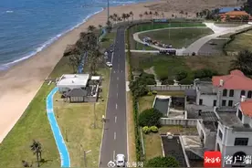 海南环岛旅游公路琼海段通车！还将打造两个特色驿站图片