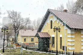 下雪的哈尔滨只等你来图片