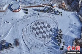 河南：仰韶村国家考古遗址公园换“雪装”图片