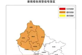四川德阳发布暴雨橙色预警   3小时降雨量将达50毫米以上图片