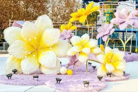“毛绒绒”定制皮肤、LPL公益跑、无人机烟花秀……上海欢乐谷暖冬奇趣节启幕图片