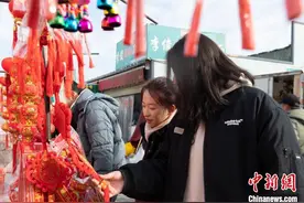 （新春走基层）宁夏银川：青年“集市walk”寻年味图片