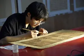 我在B站修复一张“餐巾纸”，还是单层的图片