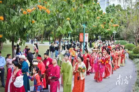 来赴一场“春日派对”！2025广州花朝节珠江公园开幕图片