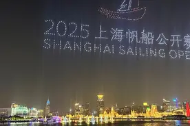 上海进入“上帆时间”！2025上海帆船公开赛黄浦江畔开幕图片