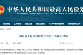 范小新被逮捕，搞“衙内腐败”，卸任7年后主动向组织交代问题图片