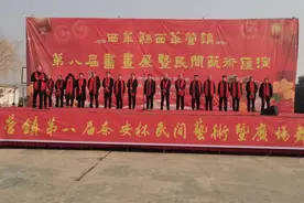 西华营镇：灵蛇献瑞庆元宵 翰墨飘香绘新篇图片