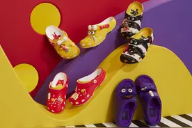 Crocs联手麦当劳中国推出首个联名系列,来欢乐海岸体验“洞来速”快闪活动图片