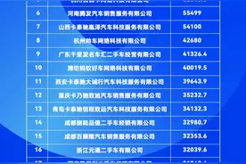 最新排名，全国最强100家二手车商图片