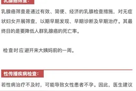 每年体检查什么？多久查一次？女性体检全攻略！都给你准备好了图片