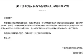 金价大涨！多家银行宣布：上调图片