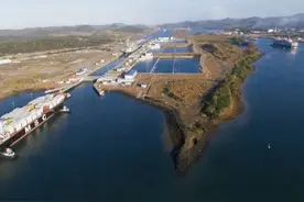 总台记者看世界｜旱情严重！巴拿马运河通行能力持续下降图片