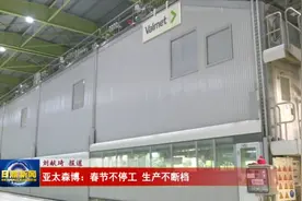 春节我在岗丨亚太森博：春节不停工 生产不断档图片