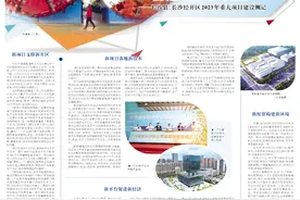 湖南日报丨春潮带雨满目新 ——长沙县、长沙经开区2023年重大项目建设侧记图片