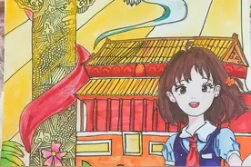 绘画：和平｜烟台中小学生“才艺秀”作品选登图片