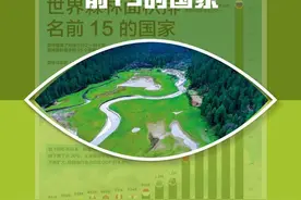 世界森林面积排名前15的国家图片