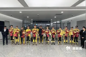欢迎回家！中国公羊救援队首批驰援缅甸队伍抵达杭州图片