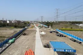 建成后将承载乐高乐园北部客流！南枫公路新建工程最新进度→图片