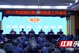 做到八个“走在前”！武陵税务部署2025年税务工作暨全面从严治党工作图片