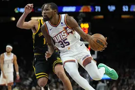 「NBA」杜兰特重逢库里，太阳主场战胜勇士图片