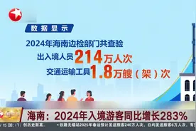 海南：2024年入境游客同比增长283%视频封面