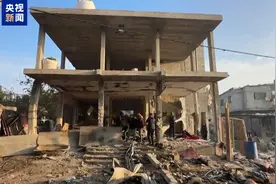 加沙地带媒体办公室：以军轰炸努赛赖特难民营造成33人死亡图片