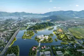 温州园博园到底长啥样？将打造“一池三山十二景”图片