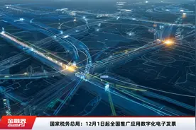 国家税务总局：12月1日起全国推广应用数字化电子发票视频封面