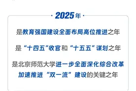 一图速览！北京师范大学2025年工作计划图片
