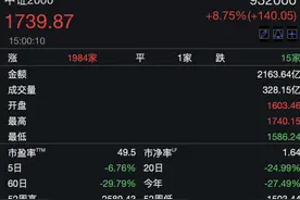 DMA业务期货单卖出限制解除，微盘股能否重新迎来春天？图片