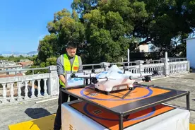 厦门移动5G-A“专用无人机”助力鼓浪屿医疗救援能力升级图片