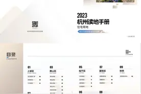 2023年杭州读地手册发布，“压箱底”的好地都来了！供地节奏加快，昨天又有14宗宅地挂牌图片