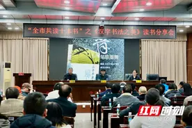 品味汉字之美 弘扬书法艺术——“汉字书法之美”读书分享会在东安开展图片