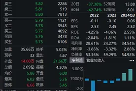 V观财报｜江苏吴中盘中跌超4% 艾塑菲代理权事项或存不确定性图片
