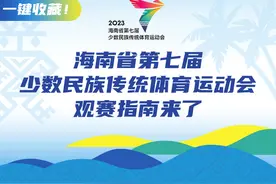 海南省第七届少数民族传统体育运动会今日开幕 海南发布等平台将同步直播图片