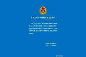 廊坊消防：一临街商铺发生爆炸起火，救援工作正在紧张进行图片