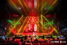 长隆国际大马戏“上新”贺龙年，花式送新年祝福图片