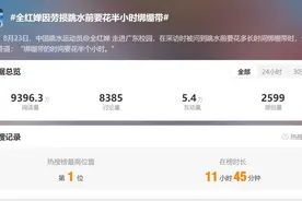 全网心疼！全红婵自曝：因劳损跳水前要花半小时绑绷带图片