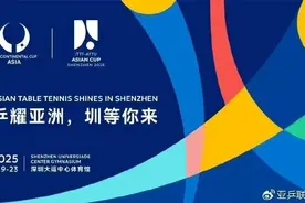2025乒乓球亚洲杯2月19日定档深圳大运中心图片