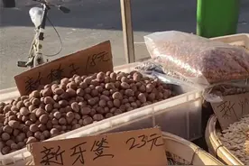 花生瓜子等零食年前走俏丨新品瓜子卖到23元一斤图片