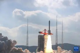 我国成功发射千帆极轨03组卫星图片
