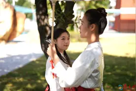 一场技能“高定”！世赛冠军为残障女孩圆“汉服梦”图片