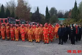 实战出击！临淄区年度森林防灭火演练，筑牢绿色安全屏障！图片