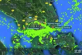 新加坡港“大堵船” 海运价格飙升图片